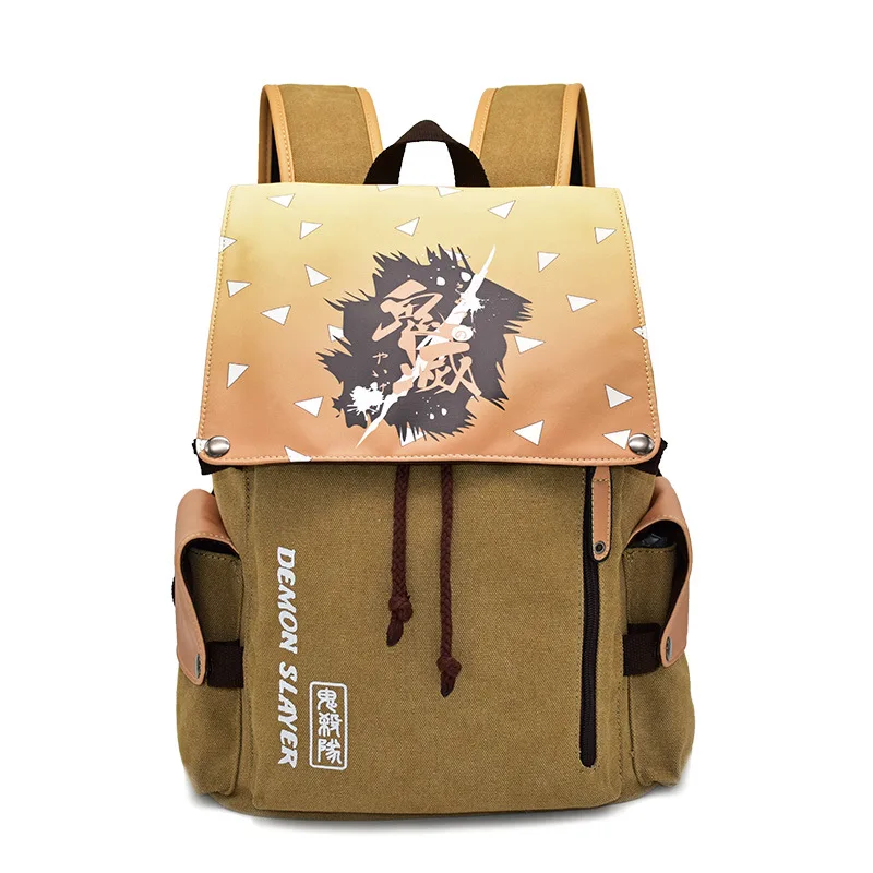 Model Kit Demon Slayer - Demon Slayer Anime Canvas Backpack with