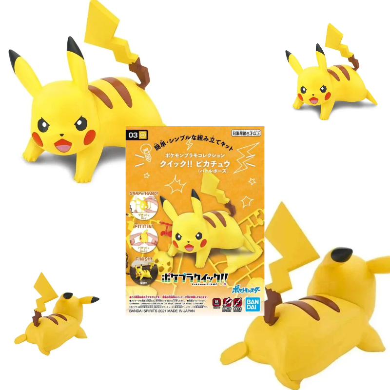 Model Kit Quick Pokemon - Bandai Pokemon Figures Kit Quick Series