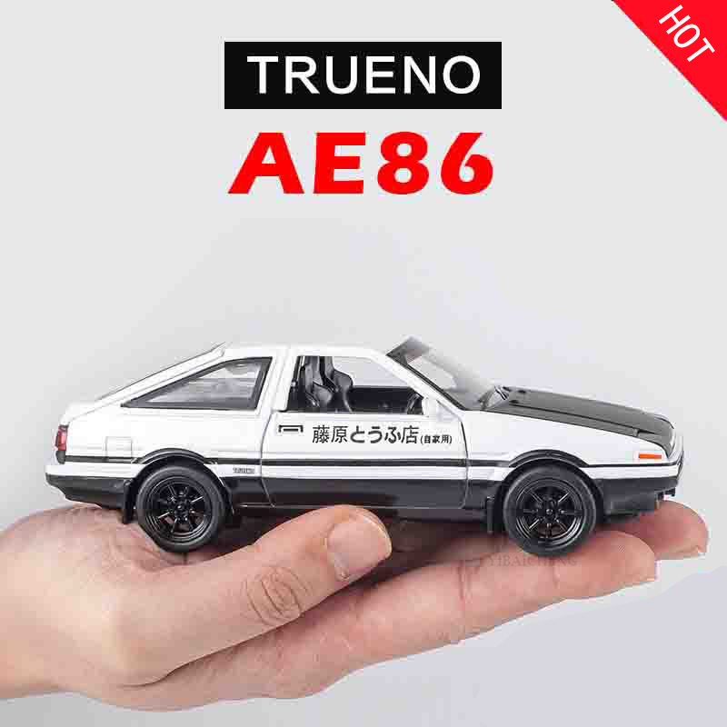 1/32 INITIAL D AE86 Alloy Car  - огляд і ціна Model Kit Initial D