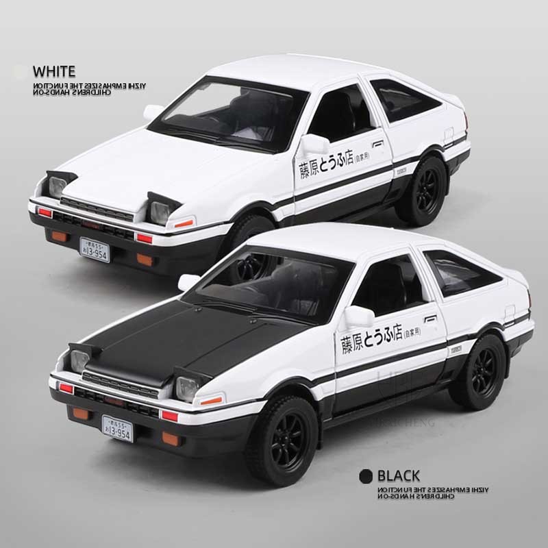 1/32 INITIAL D AE86 Alloy Car  - огляд і ціна Model Kit Initial D