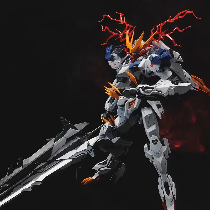 MG 1/100 Fenrir Wolf King Asse - огляд і ціна Model Kit Water Decal