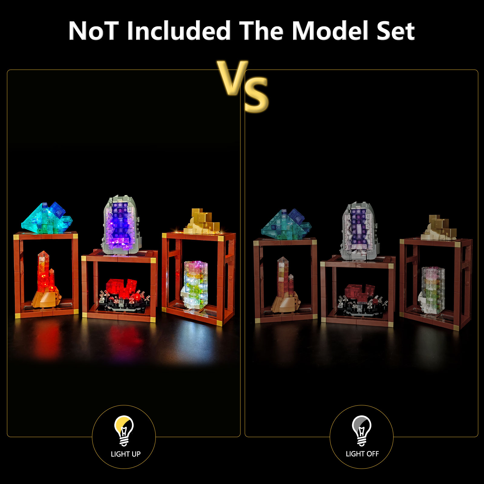 LYBMTWF LED Lighting Kit Compa - огляд і ціна Model Kit Instructions