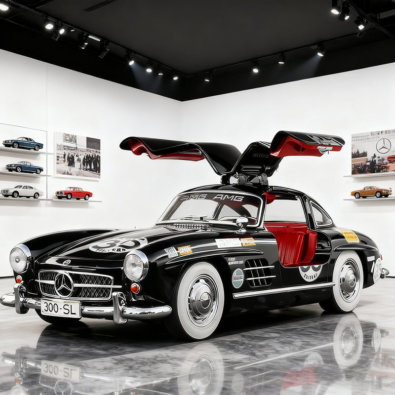 NEW 1:18 Benzs 300SL Alloy Car - огляд і ціна Model Kit Porsche 911
