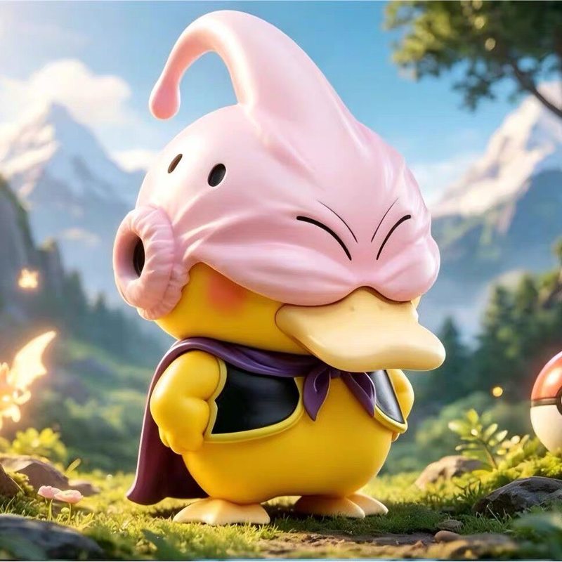 Q Version Anime Figure Psyduck - огляд і ціна Model Kit Frieza