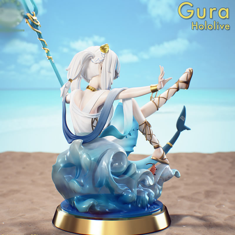 21CM Game Character Gawr Gura  - огляд і ціна Model Kit Gurren Lagann