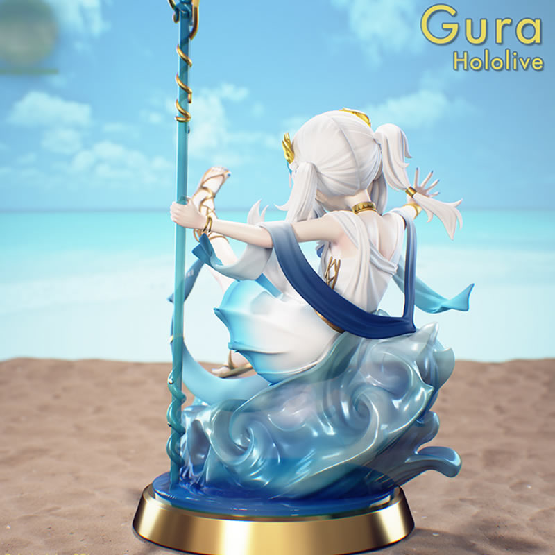 21CM Game Character Gawr Gura  - огляд і ціна Model Kit Gurren Lagann
