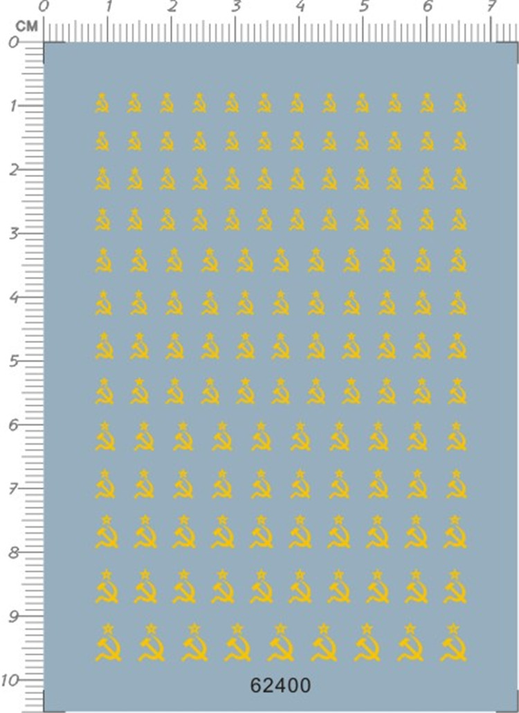Russia Soviet Union Party Embl - огляд і ціна Model Kit Water Decal