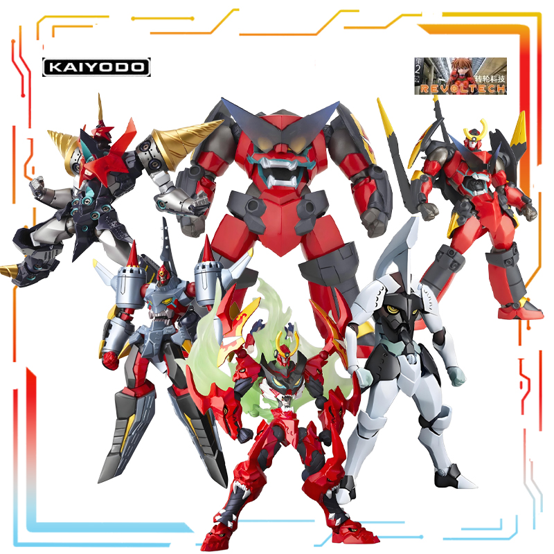 Kaiyodo Original Mecha Product - огляд і ціна Model Kit Gurren Lagann