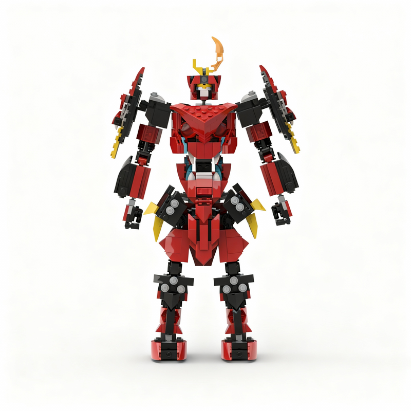 705pcs MOC Gurren Lagann Model - огляд і ціна Model Kit Gurren Lagann