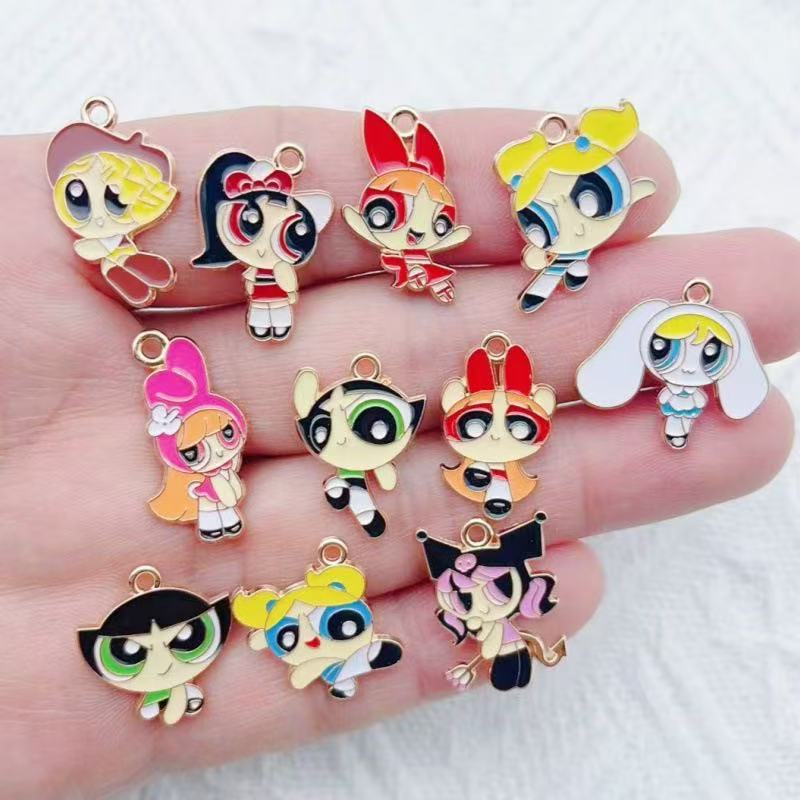 10pcs Alloy Oil-Dripping Carto - огляд і ціна Model Kit For Girls
