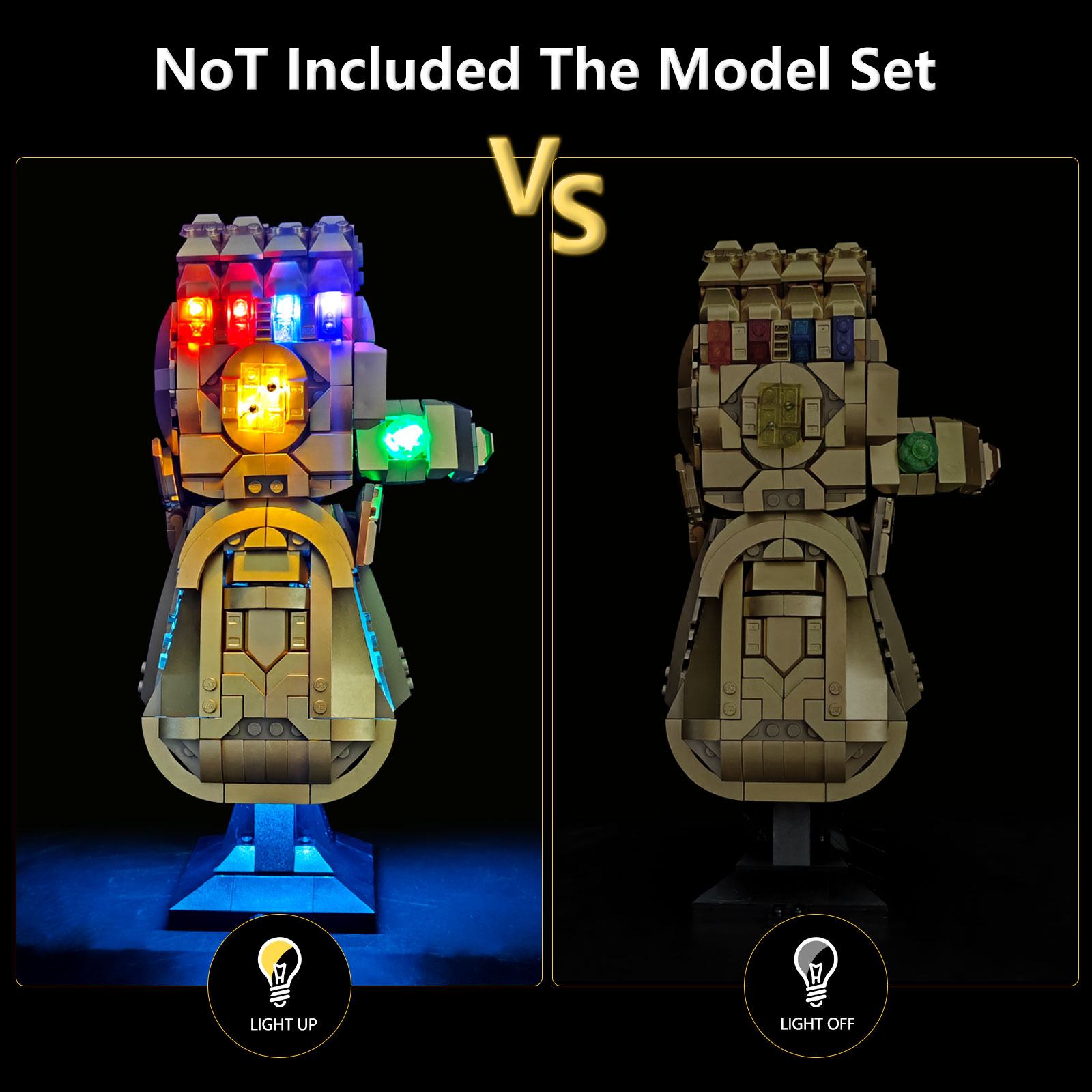 LYBMTWF LED Lighting Kit Compa - огляд і ціна Model Kit Instructions