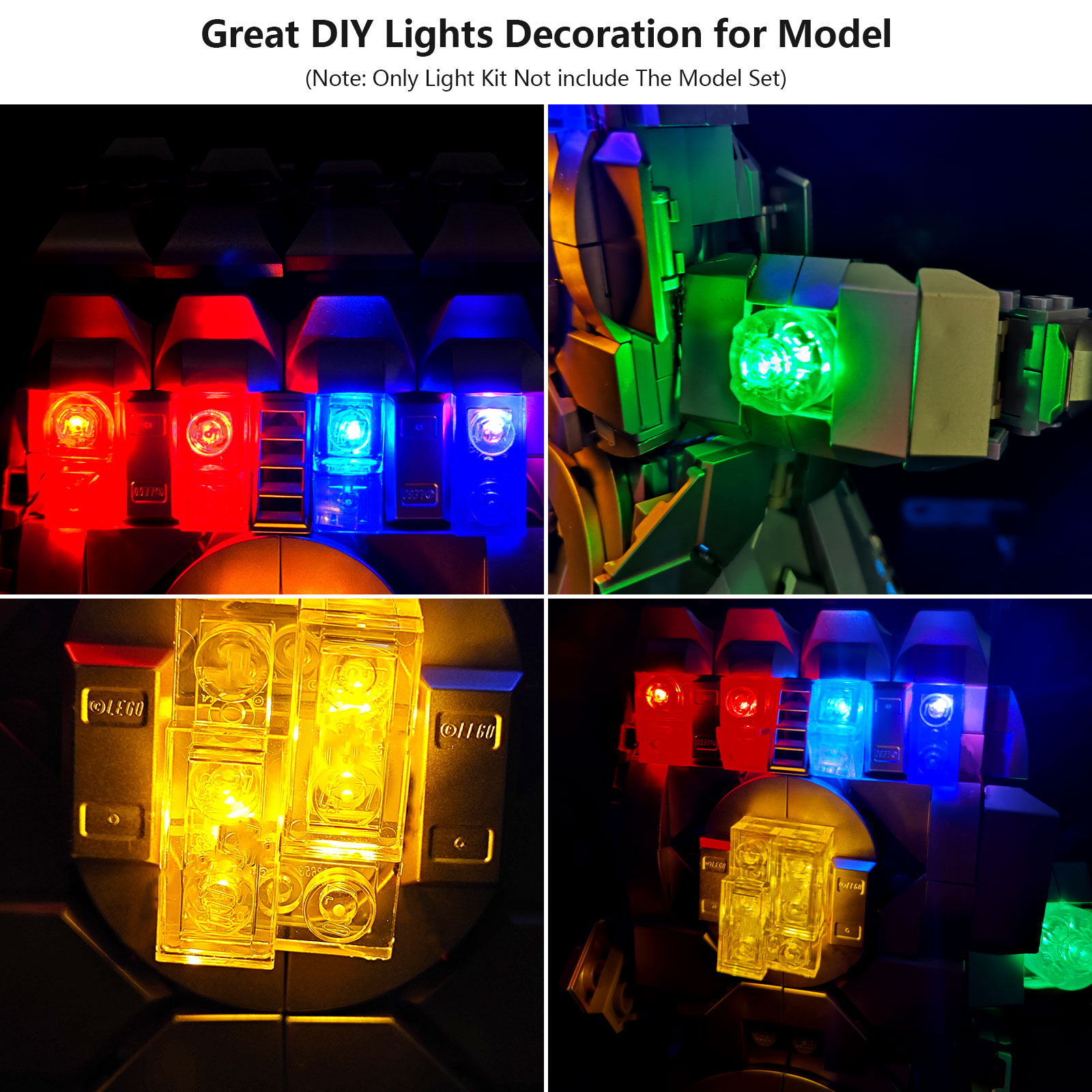LYBMTWF LED Lighting Kit Compa - огляд і ціна Model Kit Instructions