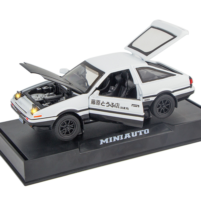 1:32 INITIAL D AE86 Car Model  - огляд і ціна Model Kit Initial D