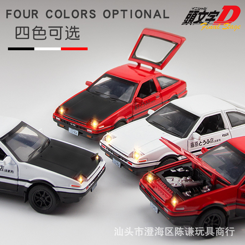 1:32 INITIAL D AE86 Car Model  - огляд і ціна Model Kit Initial D
