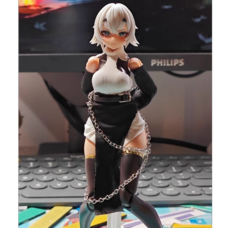 1/12 Scale Colored Off Shoulde - огляд і ціна Model Kit For Girls