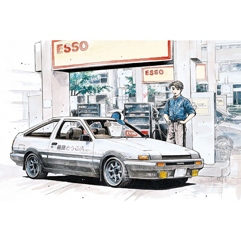 Prefabricated assembly model A - огляд і ціна Model Kit Initial D