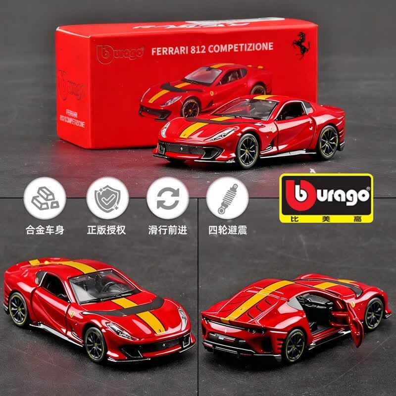 Bburago 1:64 Ferrari Diecast C - огляд і ціна Model Kit Porsche 911