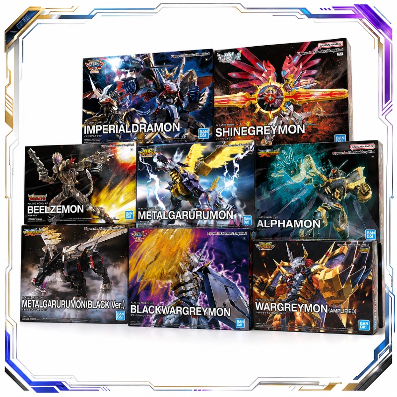 Bandai Original Digimon Figure - огляд і ціна Model Kit Imperialdramon