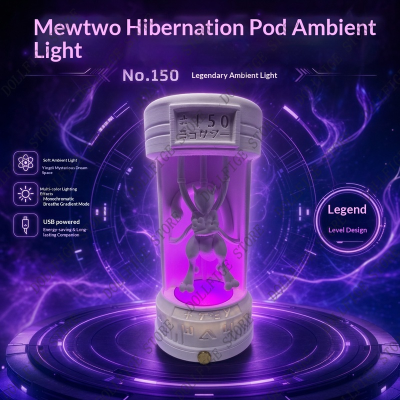 Pokemon Mewtwo Sleep Capsule A - огляд і ціна Model Kit Quick Pokemon