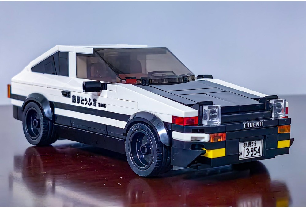 401PCS Initial D Vehicle AE86  - огляд і ціна Model Kit Initial D