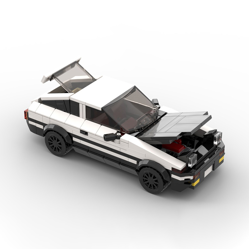 401PCS Initial D Vehicle AE86  - огляд і ціна Model Kit Initial D