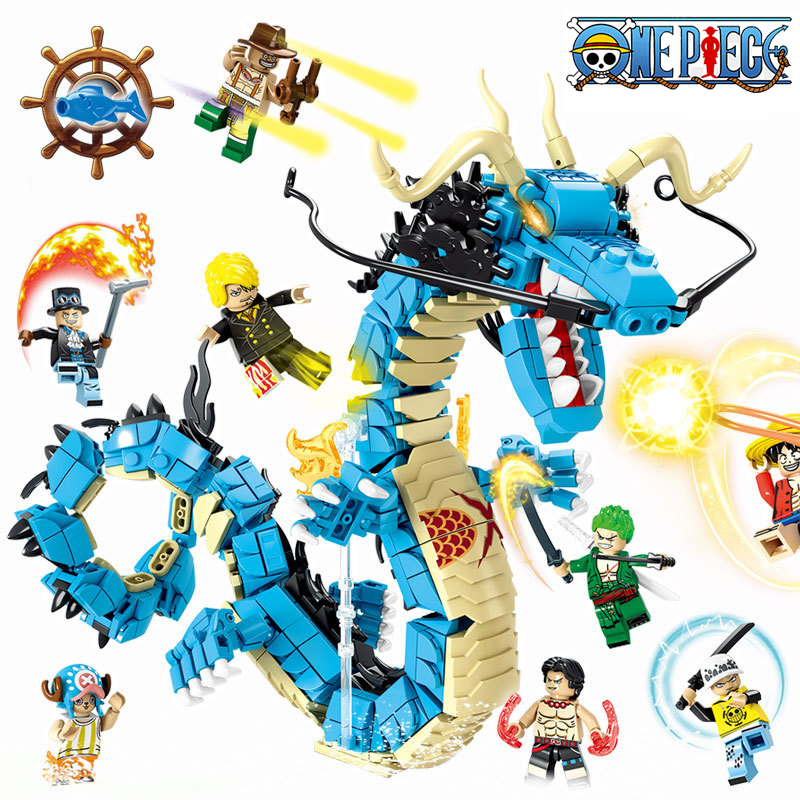 8in1 One Piece Building Blocks - огляд і ціна Model Kit Instructions