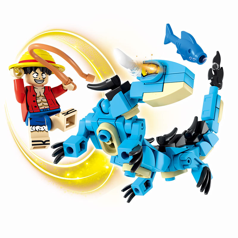 8in1 One Piece Building Blocks - огляд і ціна Model Kit Instructions