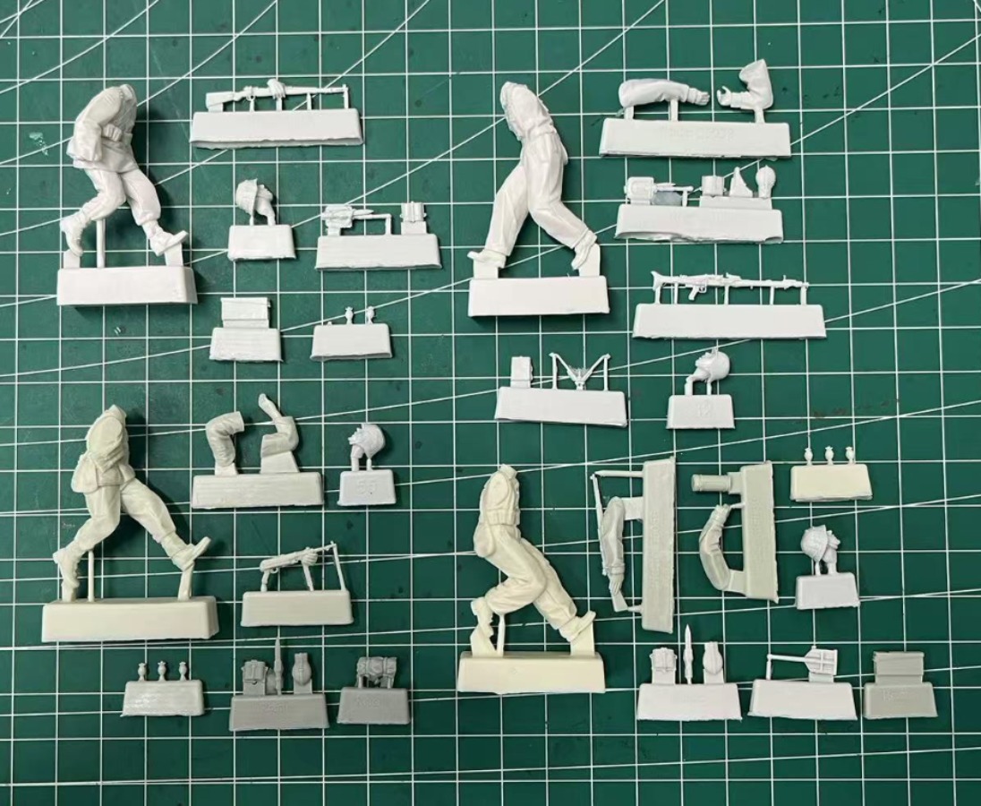 1/35 Scale Resin Figure Model  - огляд і ціна Model Kit History