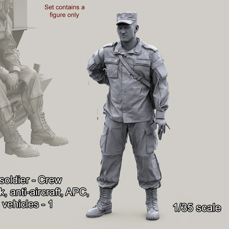 1/35 Die-Casting Resin Figure  - огляд і ціна Model Kit History
