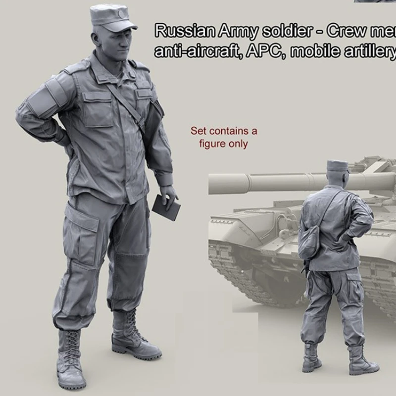 1/35 Die-Casting Resin Figure  - огляд і ціна Model Kit History