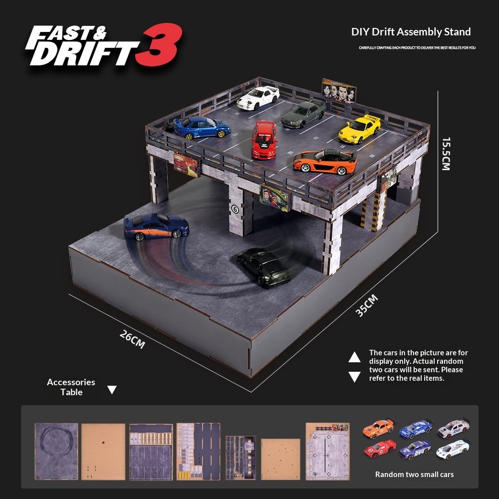 1:64 Scale Car Model Magnetic  - огляд і ціна Model Kit Initial D