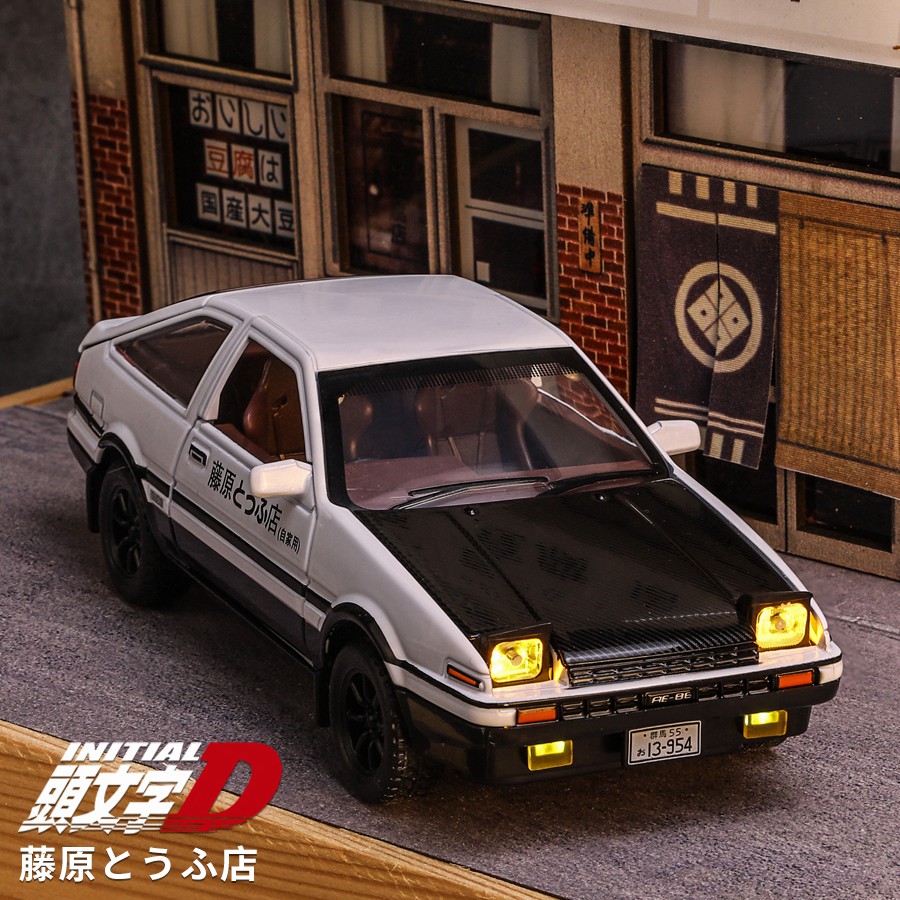 1/32 Initial D AE86 Toy Car Di - огляд і ціна Model Kit Initial D