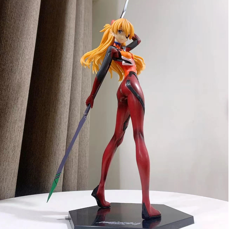 28cm Anime EVA Asuka Combat fo - огляд і ціна Model Kit Evangelion Bandai