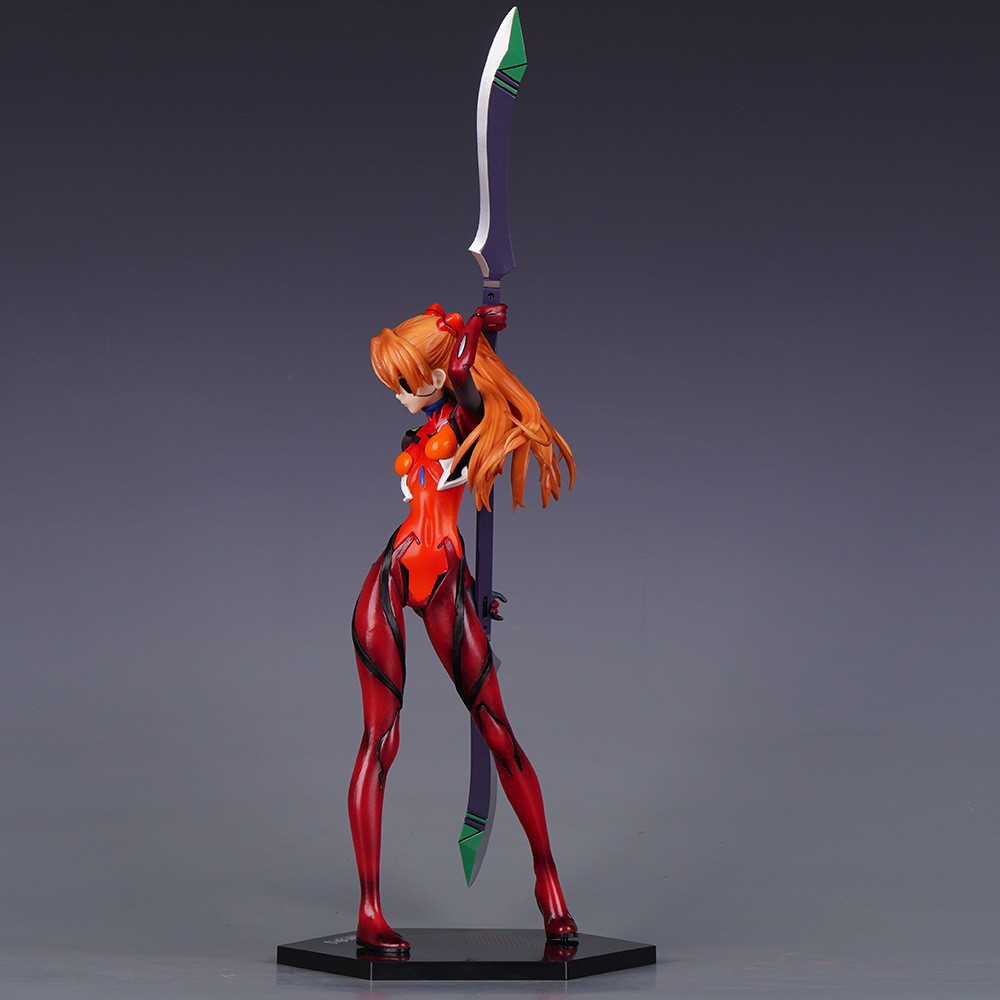 28cm Anime EVA Asuka Combat fo - огляд і ціна Model Kit Evangelion Bandai
