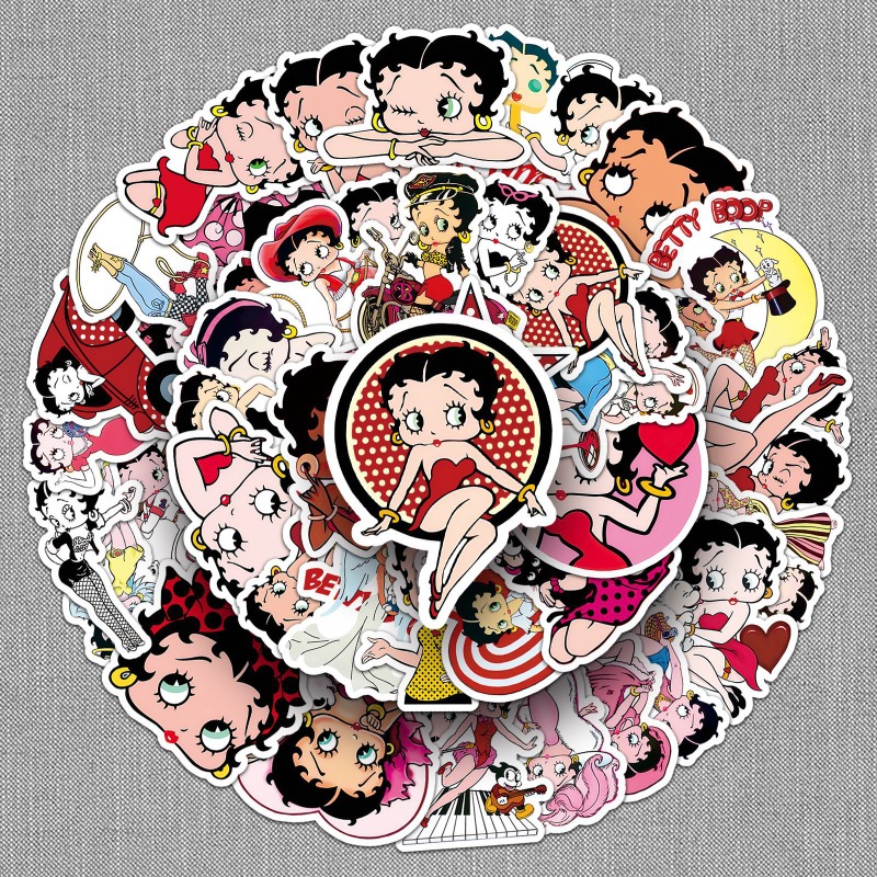 Betty Boop 50 stickers high co - огляд і ціна Model Kit For Girls