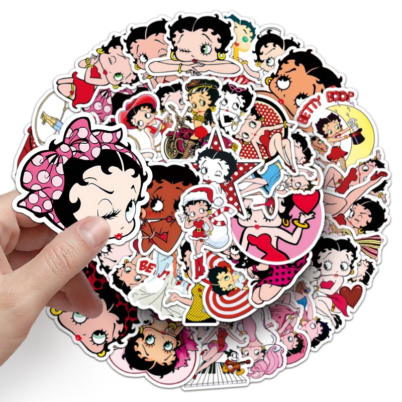 Betty Boop 50 stickers high co - огляд і ціна Model Kit For Girls
