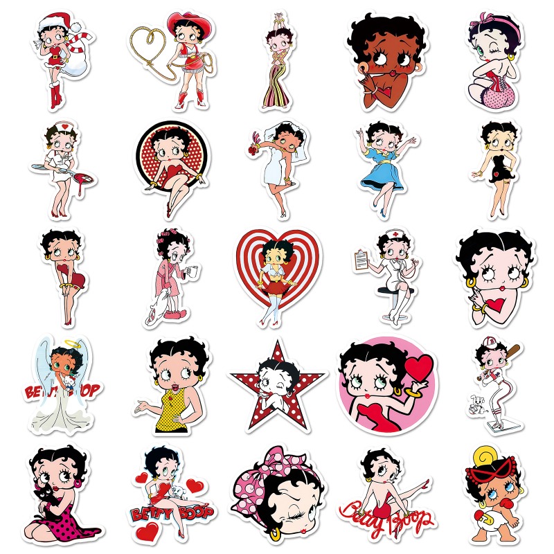 Betty Boop 50 stickers high co - огляд і ціна Model Kit For Girls