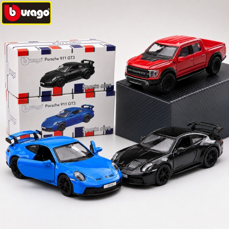 BBURAGO 1:64 Porsche 911 GT3 D - огляд і ціна Model Kit Porsche 911
