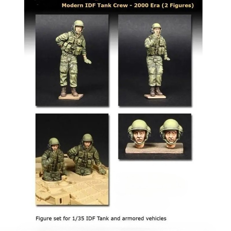 1/35 Scale Diecast Resin Figur - огляд і ціна Model Kit History