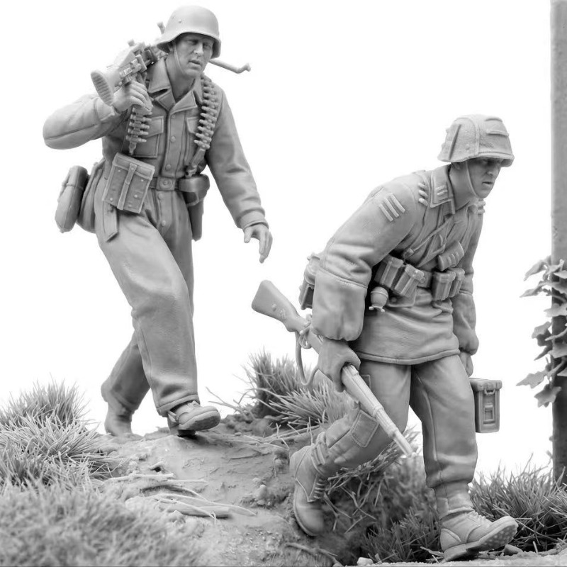 1/35 Scale Resin Figures Model - огляд і ціна Model Kit History