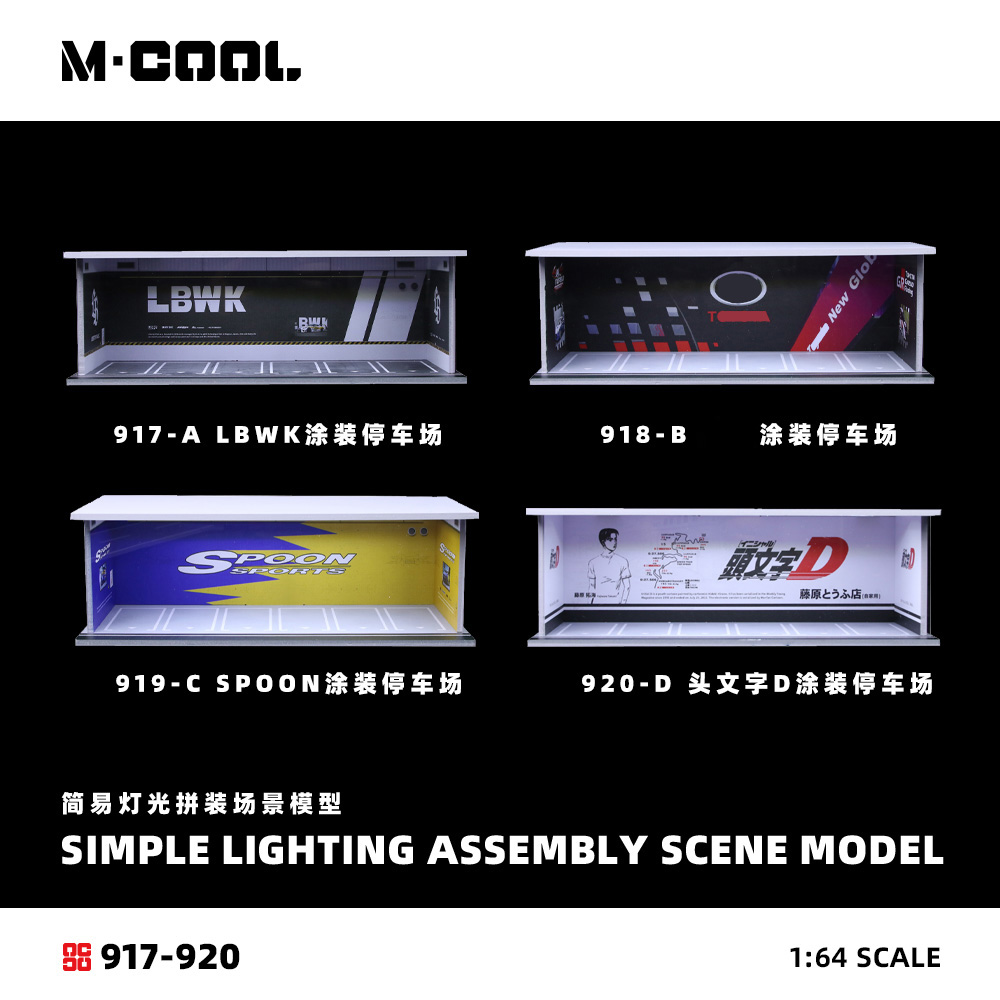 MoreArt/M-Cool 1:64 Spoon/Init - огляд і ціна Model Kit Initial D