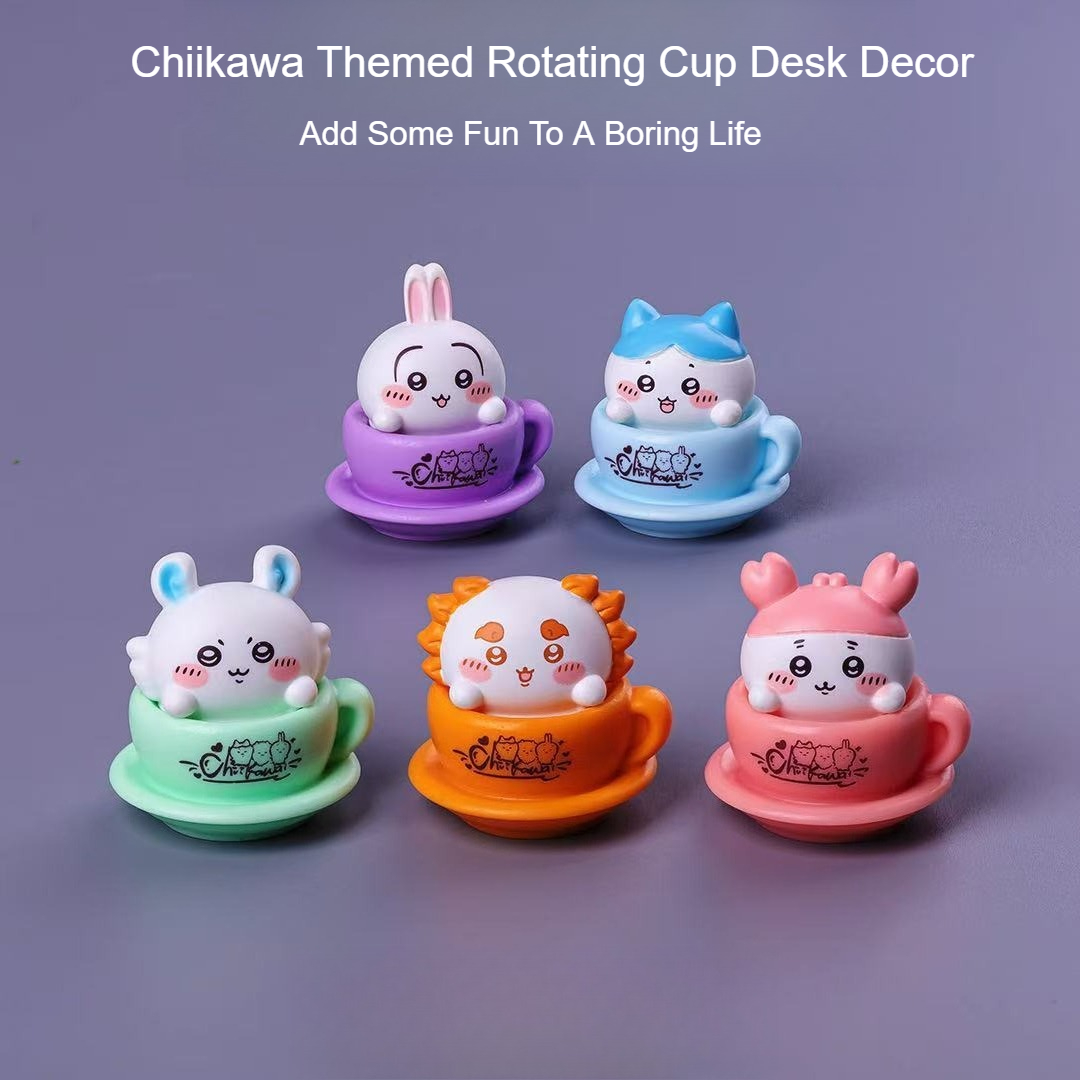 Chiikawa Rotating Cup Figure K - огляд і ціна Model Kit Accessories