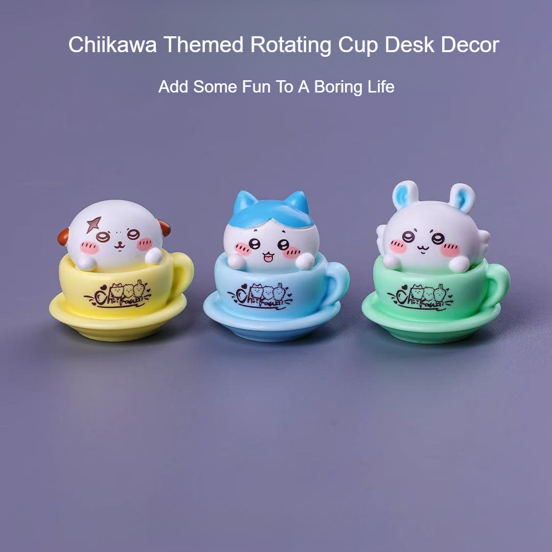 Chiikawa Rotating Cup Figure K - огляд і ціна Model Kit Accessories