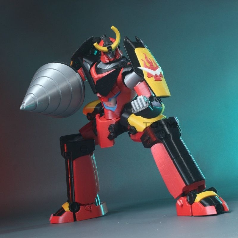 3D Printed Tengen Toppa Gurren - огляд і ціна Model Kit Gurren Lagann