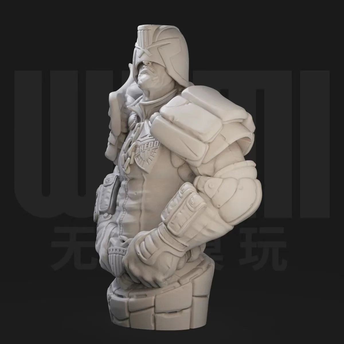 1/10 100mm High Resin Figure M - огляд і ціна Model Kit Judge